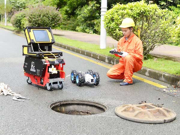 栾川管道机器人检测