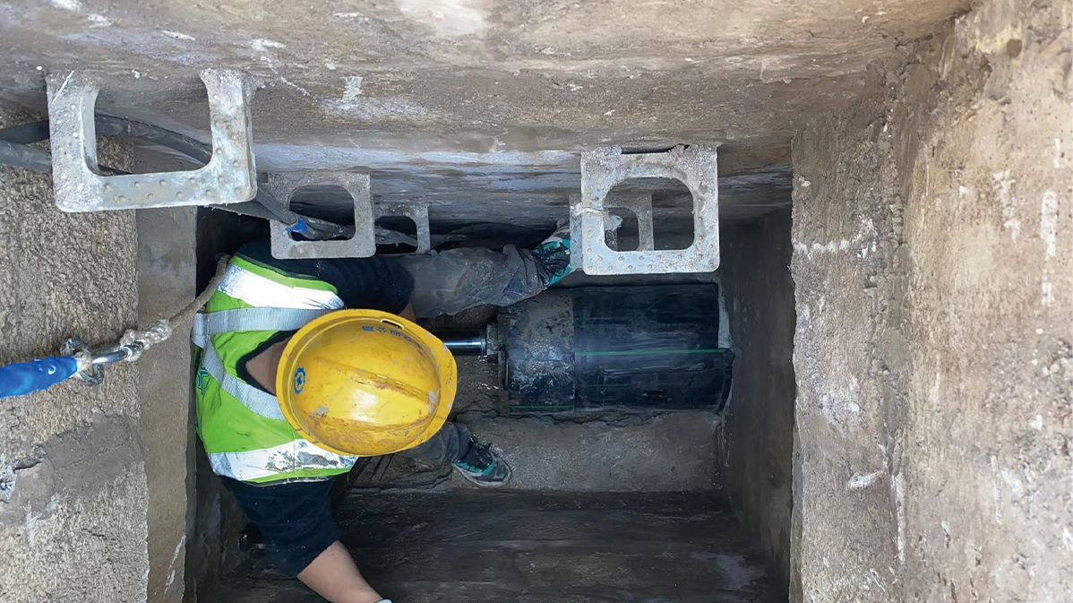 栾川HDPE短管内衬法